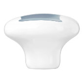 bloeiende echinocactus keramische knop (Zijkant)