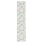 Bloeiende Elegance Table Runner Korte Tafelloper (Voorkant)