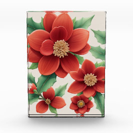 Bloeiende Elegantie 3D Bloem Thuis Decor Delight Fotoblokken