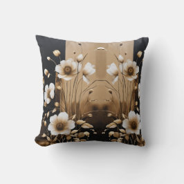 Bloeiende Elegantie: Bloemen Sierkussen