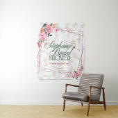 Bloeiende elegantie: een bloemige fantasie wandtap wandkleed (In situ)