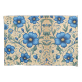 Bloeiende elegantie: Floral Design Kussensloop (Voorkant)