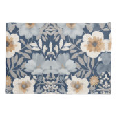 Bloeiende elegantie: Floral Design Kussensloop (Achterkant)