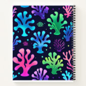 bloeiende en radicale koralen notitieboek (Achterkant)