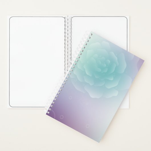 Bloeiende Flower Hardcover Klein Notitieboek (Binnen)