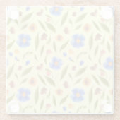 Bloeiende Garden Glass Onderzetter (Achterkant)