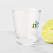 Bloeiende Gay Pride Shot Glas (Links)
