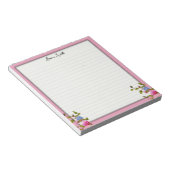 Bloeiende gedachten: Bloeiend gevoerd Notitieblok (Schuin)