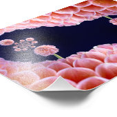 bloeiende gedachten foto afdruk (Hoek)