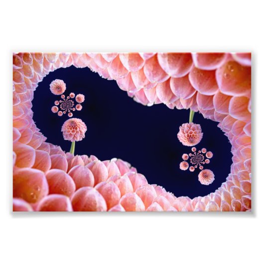 bloeiende gedachten foto afdruk (Voorkant)