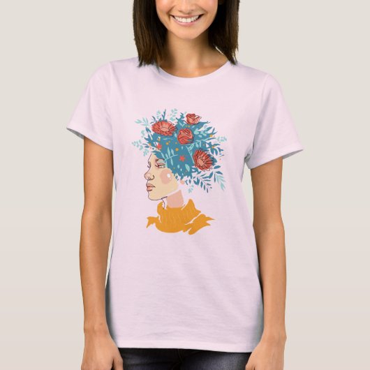 Bloeiende geest t-shirt (Voorkant)