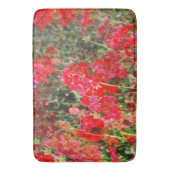 Bloeiende geraniums.... badmat (Voorkant Verticaal)