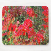 Bloeiende geraniums.... muismat (Voorkant)