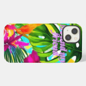 Bloeiende Gloed iPhone Hoesje (Achterkant horizontaal)