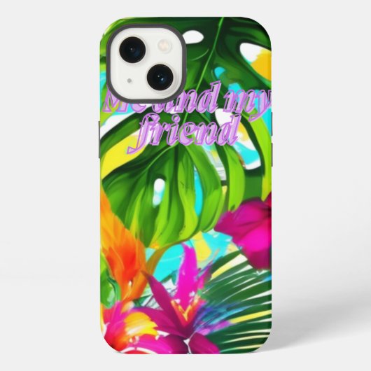 Bloeiende Gloed iPhone Hoesje (Achterkant)