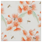 Bloeiende gom waterverf stof (Close Up)