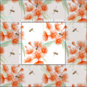 Bloeiende gom waterverf stof (Delen)