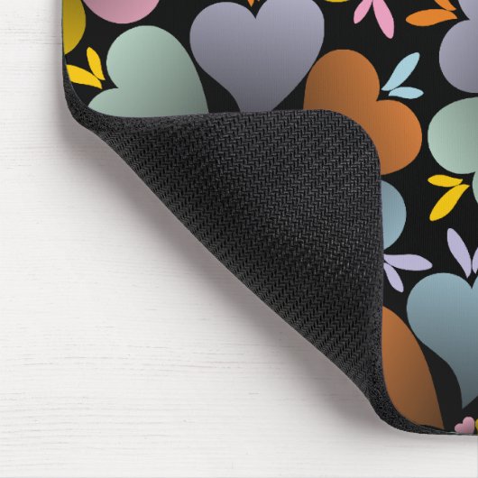 Bloeiende harten 1 muismat (Hoek)