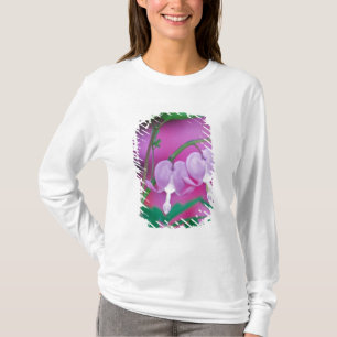 Bloeiende Harten Die Verbinding Maken In Tuin. Cre T-shirt
