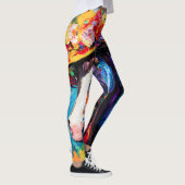 bloeiende hengst leggings (Rechts)