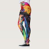 bloeiende hengst leggings (Links)