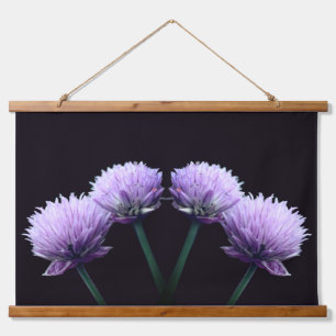 bloeiende hengsten hangend wandkleed