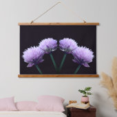 bloeiende hengsten hangend wandkleed (Slaapkamer)