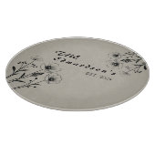 Bloeiende herinneringen snijplank (Hoek)