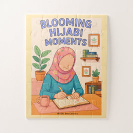 Bloeiende Hijabi Momenten Puzzel