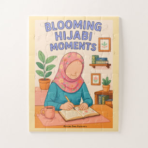 Bloeiende Hijabi Momenten Puzzel