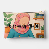 Bloeiende Hijabi Pouch Etui (Achterkant)