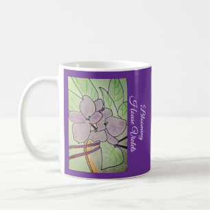 Bloeiende Huis Viooltjes Koffiemok