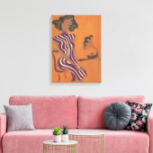 Bloeiende Jeugd No.8 Canvas Afdruk (Insitu (Woonkamer))