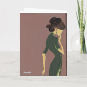 Bloeiende jeugd No.8 Wenskaarten Kaart (Achterkant)