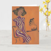 Bloeiende jeugd No.8 Wenskaarten Kaart (Gele Bloem)