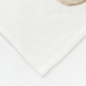 Bloeiende kabouter fleece deken (Hoek)