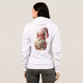 Bloeiende kabouter  hoodie (Achterkant volledig)