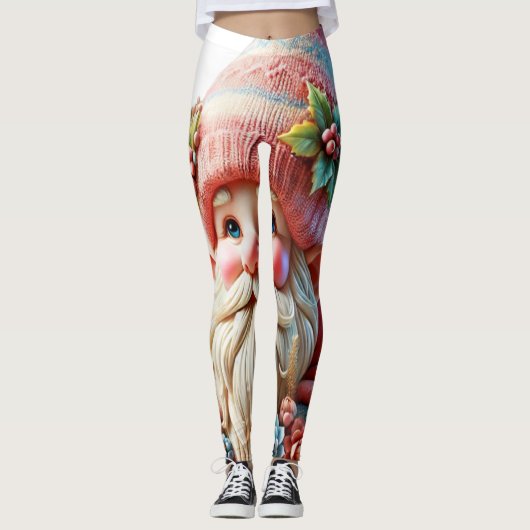 Bloeiende kabouter leggings (Voorkant)
