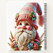 Bloeiende kabouter  notitieboek (Achterkant)