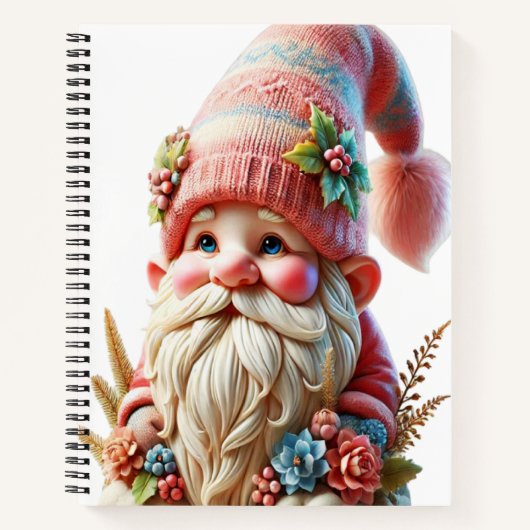 Bloeiende kabouter  notitieboek (Voorkant)