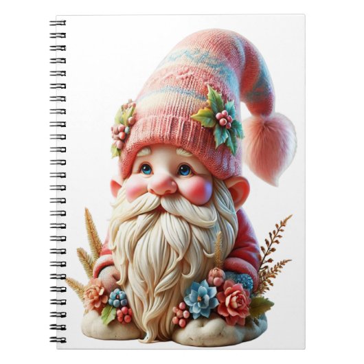 Bloeiende kabouter  notitieboek (Voorkant)