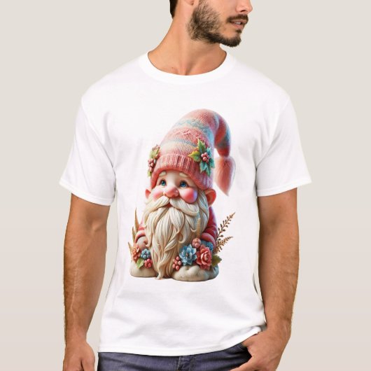 Bloeiende kabouter  t-shirt (Voorkant)