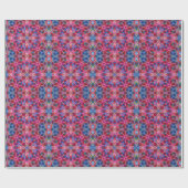 Bloeiende Kaleidoscoop Cadeaupapier (Vlak)