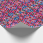 Bloeiende Kaleidoscoop Cadeaupapier (Hoek)