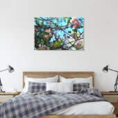 Bloeiende kers, Natuur, Boom, Bloesem, Canvas (Insitu (Slaapkamer))