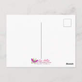 Bloeiende Kersenbloesem Muur Briefkaart (Achterkant)