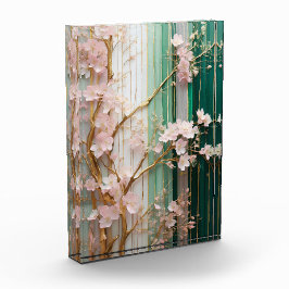 Bloeiende Kersenbloesem Muur Fotoblokken