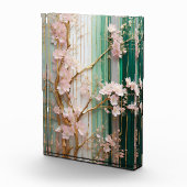 Bloeiende Kersenbloesem Muur Fotoblokken (Rechts)