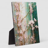 Bloeiende Kersenbloesem Muur Fotoplaat (Zijkant)