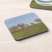Bloeiende kersenbomen onderzetter (Linkerzijde)